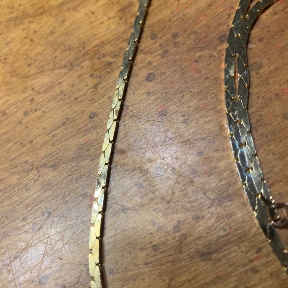 Jewelry Vintage Korea Stamped Gold Necklace Bracelet Poshmark